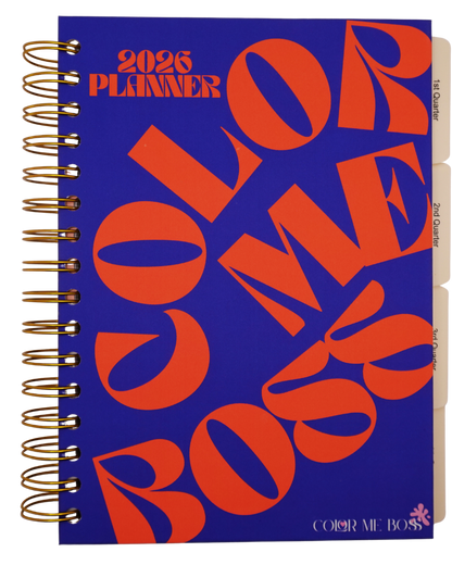2026 Color Me Boss Daily Planner