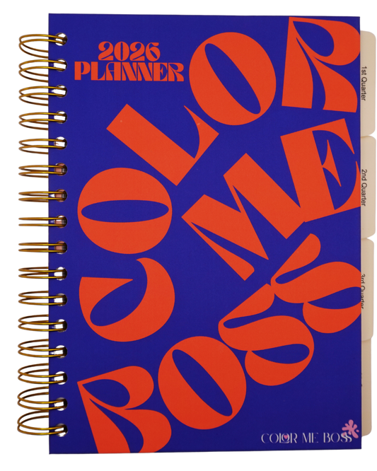 2026 Color Me Boss Daily Planner