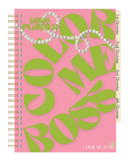 2026 Color Me Boss Daily Planner