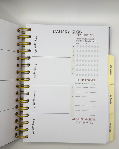 2026 Color Me Boss Daily Planner