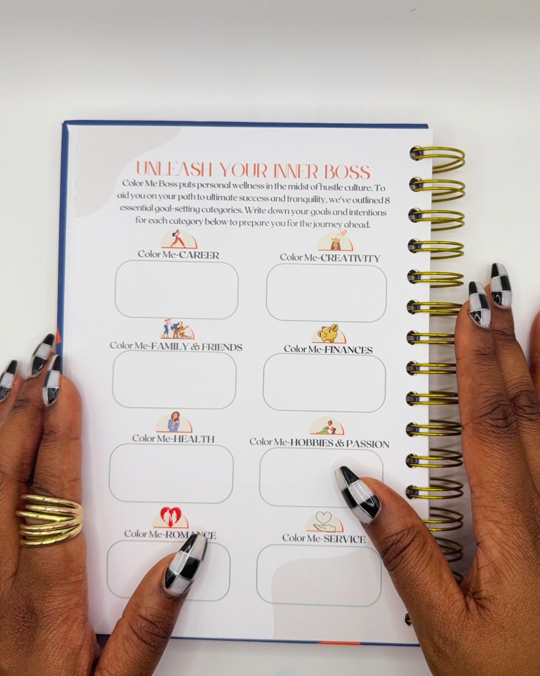 2026 Color Me Boss Daily Planner